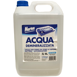 AGUA DESMINERALIZADA 5 Lt para uso de herramientas de torneado - Product Image 1