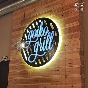 Letras iluminadas con LED 3D alimentadas por energía solar resistentes a la intemperie para centros comerciales al aire libre Hotel Resorts y señalización de campus corporativos - Product Image 4