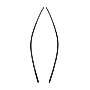 X5 G05 Penutup Potong Strip Cetakan Ambang Jendela Pintu Aksesori Eksterior Mobil Hitam Mengilap ABS - Product Image 3