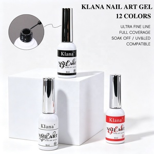 Factory Bulk Supply 2026 <b>Nail</b> Art Line <b>Gel</b> Polish <b>Set</b> Line Drawing <b>Nail</b> <b>Gel</b> <b>Nails</b> Art Kit Smooth Fine Lines For <b>Nail</b> Salon - Product Image 6