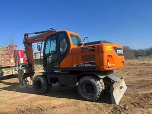 รถขุดล้อยาง Doosan DX150 ราคาถูก ขายดี รถขุดมือสอง Doosan DH150W-7 สภาพดี ขุดได้ทรงพลัง - Product Image 3
