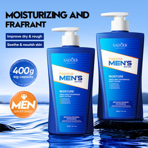 Loción corporal con fragancia emoliente OEM SADOER para hombre, gran oferta al por mayor, hidrata la piel e ilumina la loción corporal para todo tipo de pieles - Product Image 3