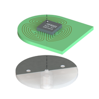 Compteur d'eau NB LoRaWAN GPRS 4G LTE avec capteur d'impulsions, capteur de débit de liquide haute efficacité avec capteur à effet Hall et module de circuit imprimé