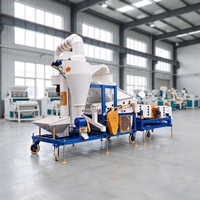 Machine agricole 5XFZ-15BX pour l'élimination des impuretés du sésame - Haute productivité
