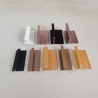 Profilés en aluminium personnalisés pour panneaux muraux : garnitures décoratives de joint mural, accessoires de finition et profilés de jonction en H