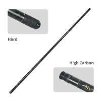 Canne à pêche télescopique Taldraco 2.7m 3.0m 3.3m 3.6m 3.9m 4.2m 4.5m 4.8m 5.4m 5.7m pour la pêche à la perche - Carbone dur FAST/Medium Fast
