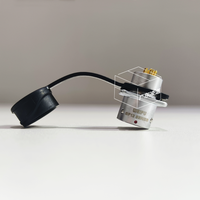 Connecteur femelle étanche industriel WEIPU IP67 série SF12 SF1213-P6, type balle, droit, 6 broches, compact, verrouillage Push-Pull