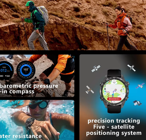 Reloj Inteligente DF HD300PRO DFHD300 PRO DFHD300PRO con GPS, Resistente al Agua para Exteriores, Iluminación LED, 3ATM, 30 Metros de Resistencia al Agua - Product Image 3