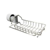 Support d'égouttoir de robinet de cuisine, support d'évier suspendu support d'éponge