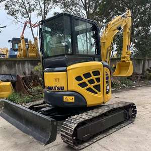 Miniexcavadora Usada Komatsu PC35MR de 3.5 Toneladas con Caja de Cambios, Bomba y Hoja Excavadora - Precio Bajo, Certificación CE EPA, Modelo 2022 - Product Image 3