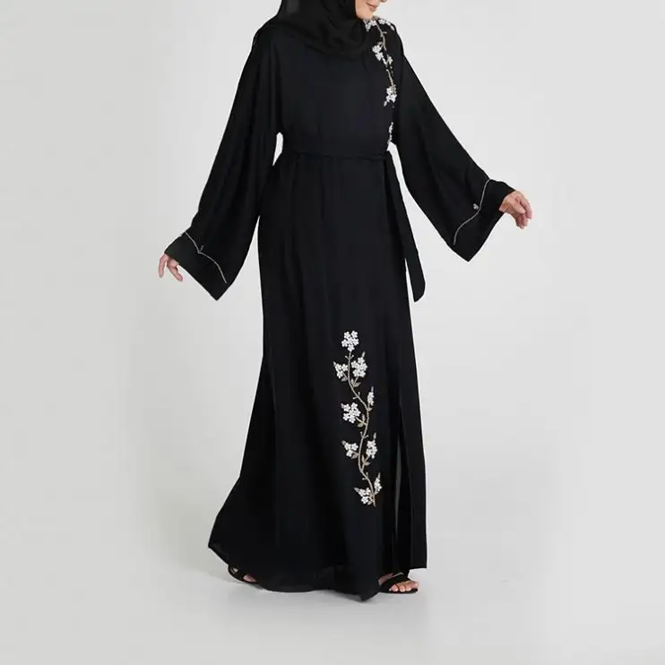 2019 Fashion Islamitische Hoofddoek Tentang Baptisan Jubah Vreemde Marokkaanse Vrouwen Voor Dubai Open Abaya