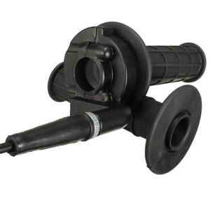 7/8 "22mm 핸들 바 그립 오토바이 핸드 그립 W/트위스트 스로틀 케이블 구덩이 먼지 자전거 ATV 쿼드 오프로드 먼지 자전거 - Product Image 5