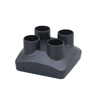 Pièces de chauffage diesel 5KW, couvercle de silencieux d'échappement à quatre trous de 42 mm pour remplacement Webasto RV Truck Camper