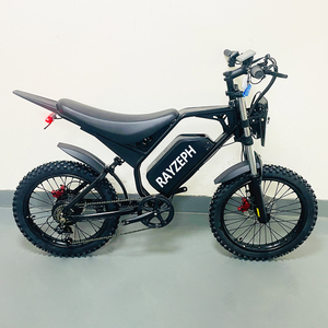 Bicicleta Eléctrica de Montaña Personalizada 52V25Ah con Suspensión Completa, 7 Velocidades, Frenos Hidráulicos, Bicicleta Eléctrica Todoterreno - Product Image 1