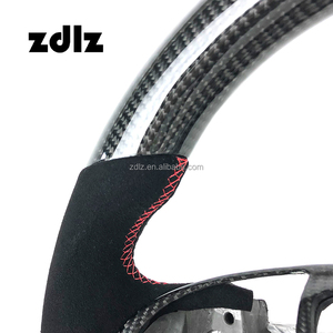 Volante de fibra de carbono personalizado para coches Cadillac ATS CTS XTS SRX CT6 <span class=keywords><strong>ATSV</strong></span> con palancas de cambio - Product Image 5