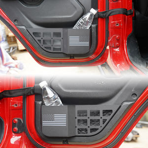 رف تخزين معدني جديد للباب الخلفي لسيارات جيب رانجلر JL، صناديق تخزين للأبواب ذات البابين/الأربعة أبواب، إكسسوارات تعديل داخلية - Product Image 2