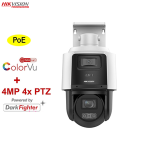 Caméra réseau PTZ <span class=keywords><strong>Hikvision</strong></span> Value Series TandemVu 4X POE DS-2SE3C404MWG-E/14 avec détection humaine et de véhicules, IP66, WDR, DarkFighter - Product Image 1