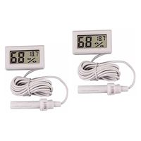 Sonda de Temperatura y Humedad Digital ABS Integrada, Rango de -50°C a 70°C, Resolución del 1% para un Monitoreo Ambiental Preciso