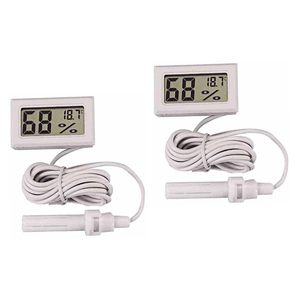 Sonde de température et d'humidité numérique ABS intégrée, plage de -50°C à 70°C, résolution de 1% pour une surveillance environnementale précise - Product Image 1