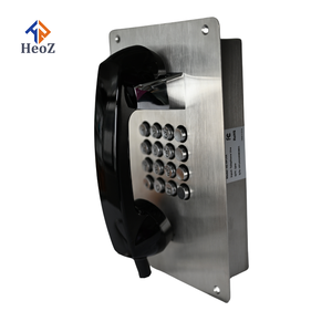 GSM analogue tường thép không gỉ bọc Thép các nhà sản xuất điện thoại nhâm nhi <span class=keywords><strong>VoIP</strong></span> PoE Tù Nhân ATM ngân hàng dịch vụ điện thoại Nhà cung cấp heoz - Product Image 5