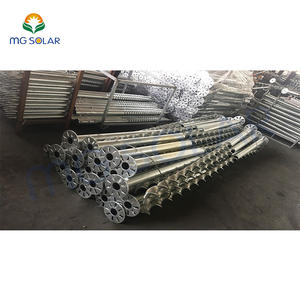 Tornillo de tierra de acero galvanizado pila galvanizado no cavar el suelo de poste de tornillo de anclaje - Product Image 2