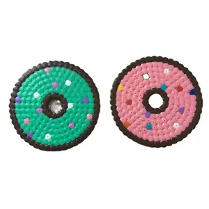แผ่นรองแก้วโดนัทลูกปัดฮามะสุดฮิต - Product Image 1