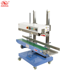 Máy niêm phong màng nhựa dọc + in tem ngày in + Đai niêm phong - Product Image 2