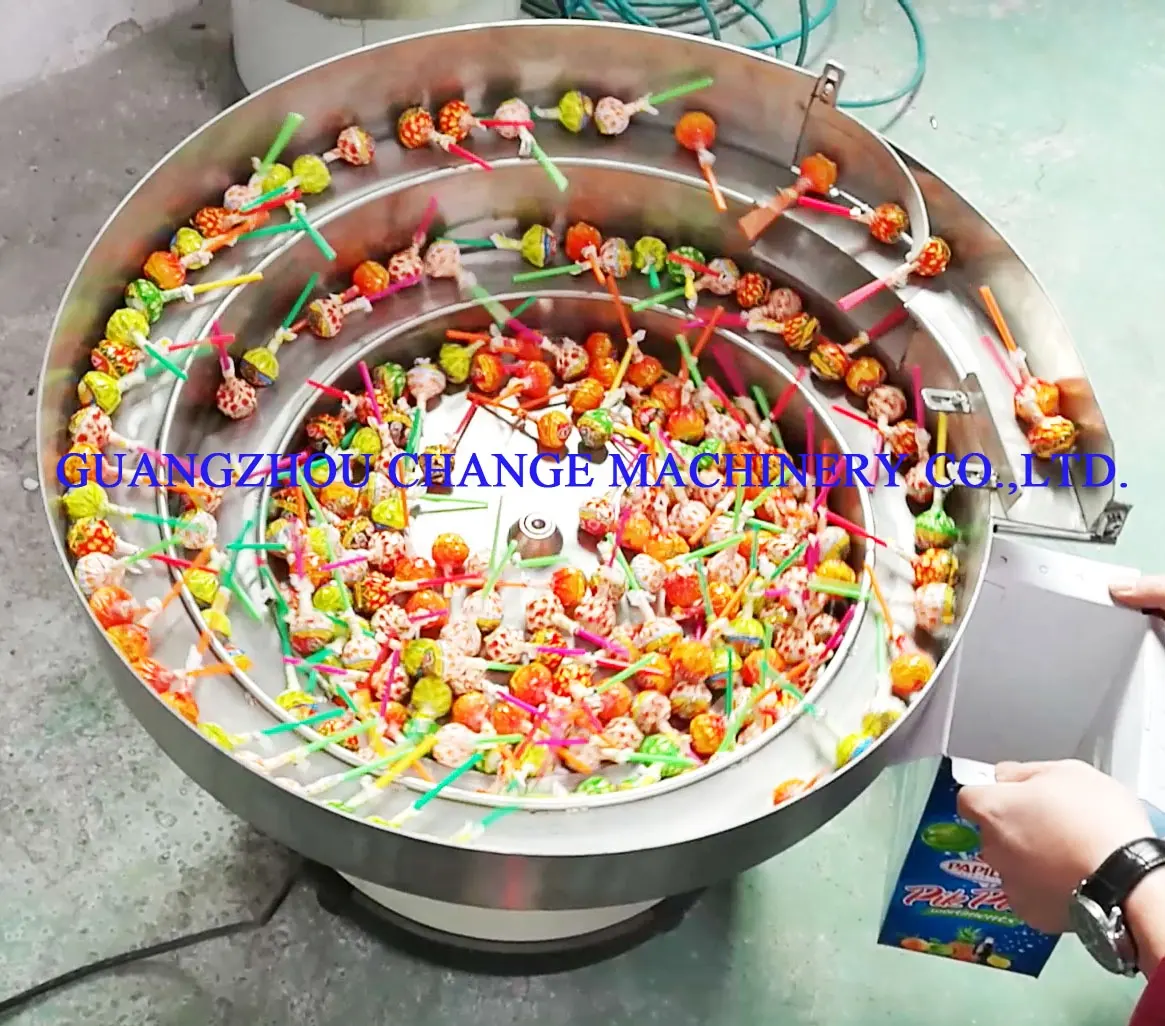 Automatic Lollipops Bonbons Counting Packaging Machine