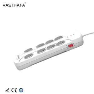 Vastfafa 새로운 디자인 EU 미국 AU 플러그 감전 방지 큐브 플러그 소켓 확장