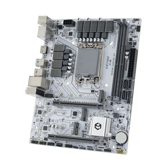 Erying B660M/H610 M ATX Motherboard Intel Core CPU 12/13 Gen ARGB Divine Light New Desktop 4 DIMM Slots LGA 1700 Socket AGP 2X