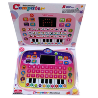 Máquina inteligente de aprendizaje de ordenador portátil para niños, tableta Led, juguetes inteligentes, ordenador portátil, máquina de aprendizaje de juguete para niños L1 AM
