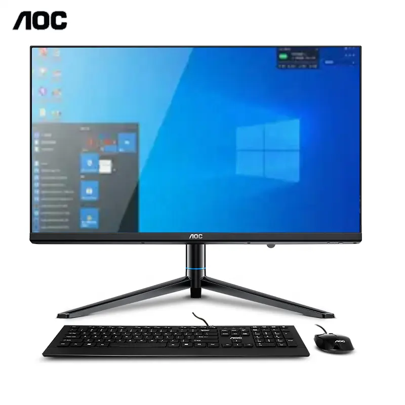 AOC Brand Overseas Warehouse 24 "All-in-One-PC-Computer-Desktops N5095 SSD 128GB RAM 8GB OEM/ODM-Gaming-Büro All-in-One-PC