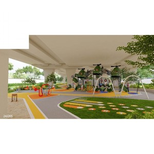 Conception sûre en acier galvanisé pour aire de jeux de maternelle écologique personnalisée pour un usage commercial | Certifié TUV/CE/<span class=keywords><strong>CPC</strong></span> - Product Image 5