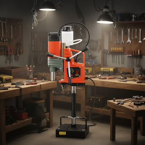 Taladro Magnético Portátil de 1400 W, Diámetro de Perforación de 50 mm, Velocidad Ajustable de 0-800 RPM, Conexión Weldon, Para Uso Doméstico - Product Image 2