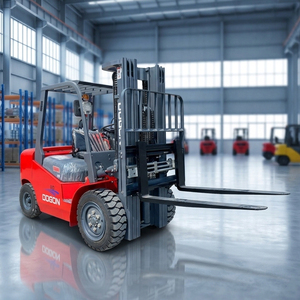 Excelente Servicio, Montacargas Diésel de 3, 3.5, 4 y 5 Toneladas con Estándar EPA Eur5, Mástil de 3 Etapas con Elevación Libre Completa - Product Image 3