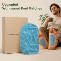 Patch Chauffant pour les Pieds à l'Armoise Certifié CE – 5 Paires par Boîte – Soulage les Pieds et les Membres Froids, Détente des Muscles des Pieds