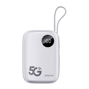 เราเตอร์พกพา 5G HiSilicon <span class=keywords><strong>RedCap</strong></span> พร้อมพาวเวอร์แบงค์ 6000mAh 2 in 1 รองรับ WiFi6 แบบ Dual Band 2.4G และ 5.8G พร้อมรองรับ ESIM/Nano SIM - Product Image 2
