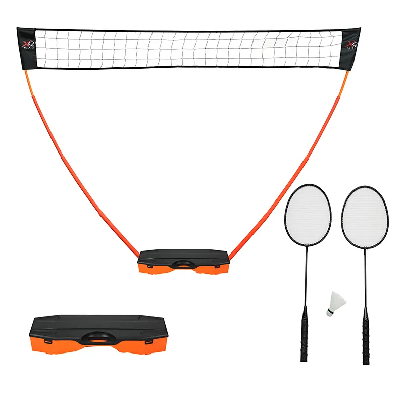 3 dalam 1 set permainan badminton populer termasuk badminton, voli, tenis
