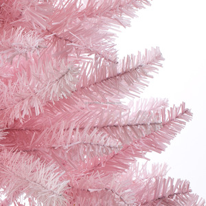 Arbre de bureau de Noël en <span class=keywords><strong>sapin</strong></span> PVC écologique de haute qualité 180 cm vert et rose pour l'intérieur de la maison et du centre commercial - Product Image 5