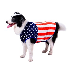 Yilin Pet Gilet pour chien rayé léger de haute qualité en flanelle douce pour l'hiver, les fêtes et les promenades quotidiennes, haut pour chiot - Product Image 5