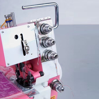 Machine à coudre surjeteuse domestique pour la confection de vêtements, la couture de tissus extensibles, les projets de bricolage et les débutants