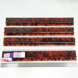 Thiết lập/4 Rùa Shell Patterned Leopard Acrylic mahjong Rack Pusher và nam châm cho mỹ mahjong gạch tùy chỉnh kích thước và màu sắc - Product Image 4