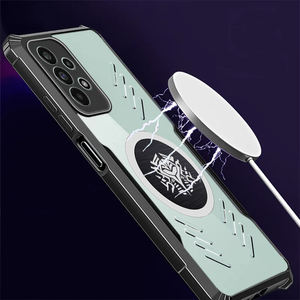 Funda de Lujo con Disipación de Calor para Samsung <span class=keywords><strong>Galaxy</strong></span> A91, Carcasa Resistente <span class=keywords><strong>a</strong></span> Impactos de TPU y PC para Samsung A90 A81 A73 A72 A71 A710 A70 A57 - Product Image 5