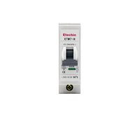 ETM7 MCB Disjoncteur miniature 1p 6KA 10KA Kema 6 10 16 20 25 32 40 50 63 a enfichable de haute qualité