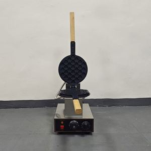Machine à gaufres bulles électriques <span class=keywords><strong>Eggy</strong></span> Maker 7,8'' antiadhésive, style Hong Kong, avec minuterie et contrôle de la température - Product Image 6