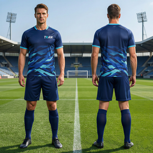 Maillot de football à sublimation intégrale, créez vos propres tenues de football, uniformes d'équipe en polyester, fabricant de vêtements de sport en gros en Chine - Product Image 2