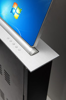 Sistema de Elevación Motorizado Eléctrico Inteligente Oculto para Monitor LCD de Escritorio de 15.6 Pulgadas, Sistema de Videoconferencia para Muebles, Sistema de Conferencia sin Papel
