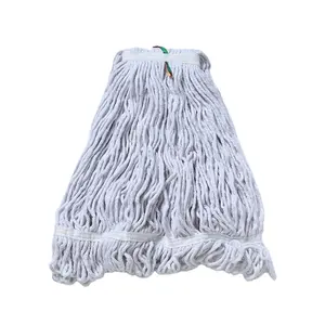 China Manufacturer Wholesale Replacement Floor Cleaning Refill Cotton Mop Heads With Handle
