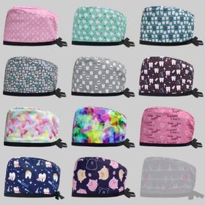 Gorros Quirúrgicos de Plástico Modernos, Unisex, Ajustables, Seguros y Duraderos, con Estampado de Dibujos Animados de Moda, para Trabajo, Enfermería, Salón de Belleza - Product Image 6