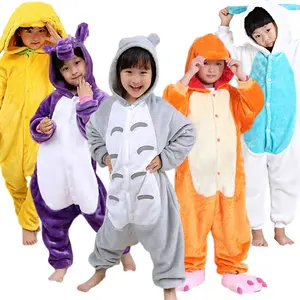 Kigurumis ninos piyama Cosplay anak-anak, baju tidur anak dewasa fetish lucu kigurumi, piyama bulu Polar Onesie